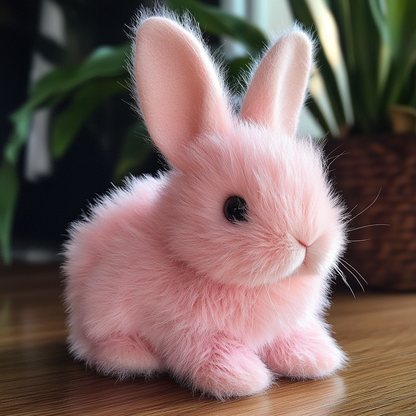 Lovia - Jouet Lapin Réaliste 1+1 Gratuit