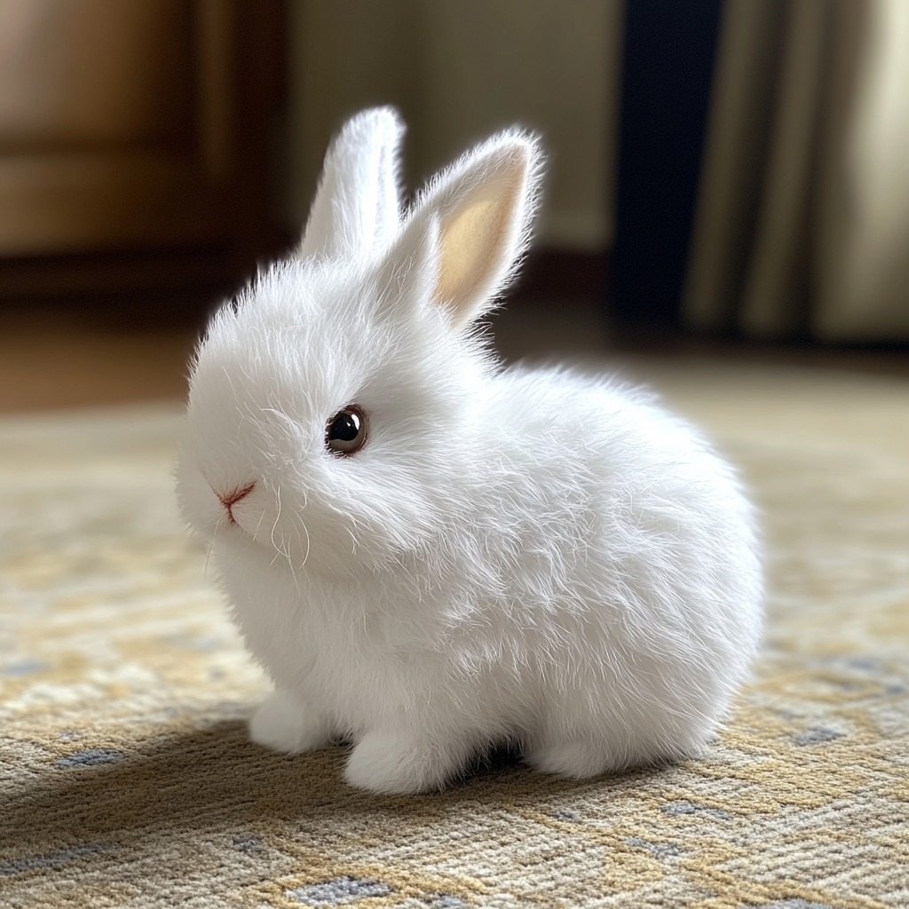Lovia - Jouet Lapin Réaliste 1+1 Gratuit