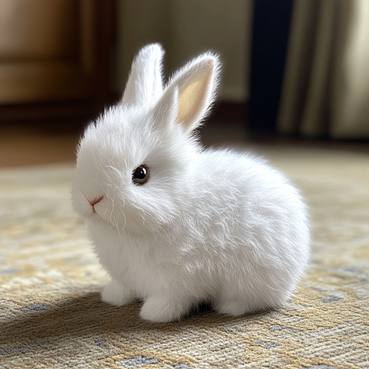 Lovia - Jouet Lapin Réaliste 1+1 Gratuit