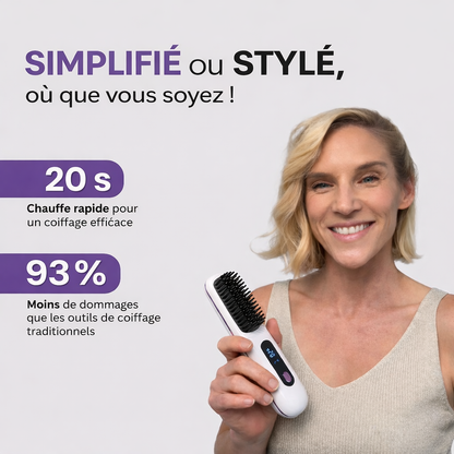 Lovia - Brosse Lissante Sans Fi
