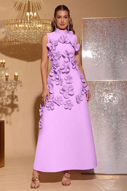 Lovia - Robe Sculpt Florale 3D