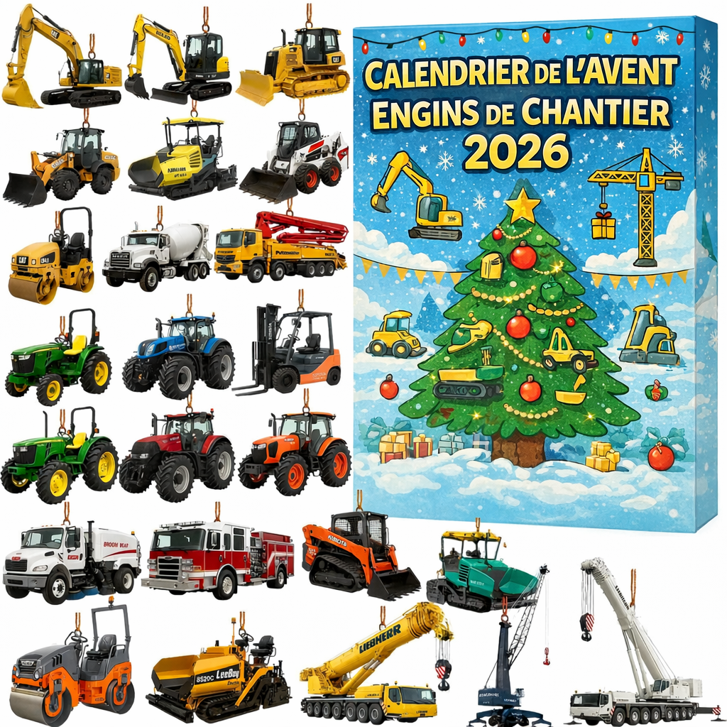 2026 - Calendrier de l’Avent Véhicules de Chantier