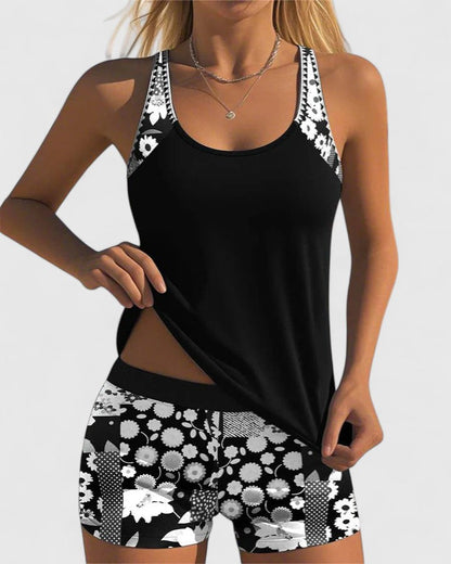 Lovia – Ensemble Tankini à Fleurs