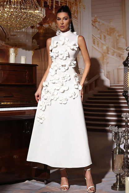 Lovia - Robe Sculpt Florale 3D