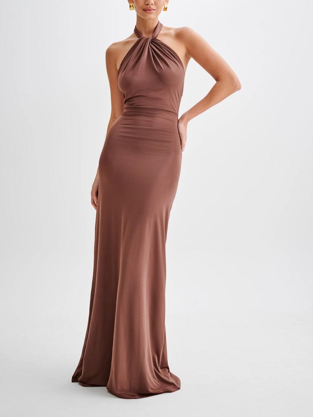 Camille – Robe Maxi Élégante Caro