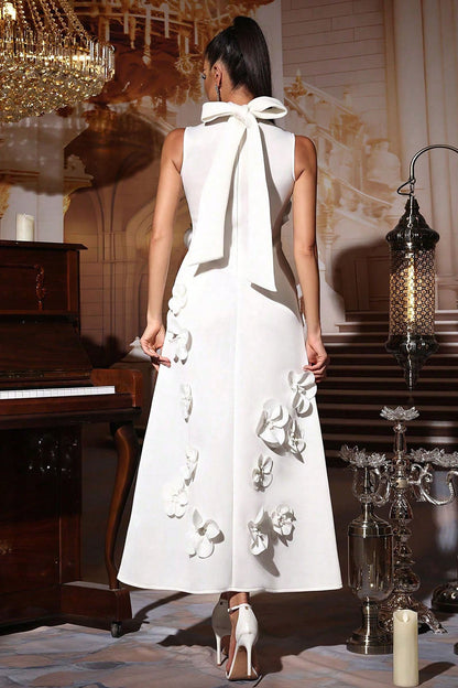 Lovia - Robe Sculpt Florale 3D
