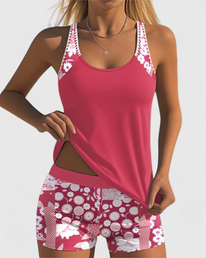 Lovia – Ensemble Tankini à Fleurs