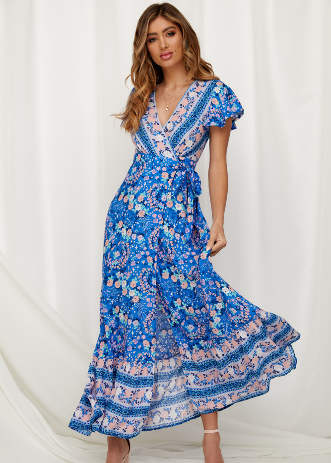 Lovia – Robe à Imprimé Fleuri