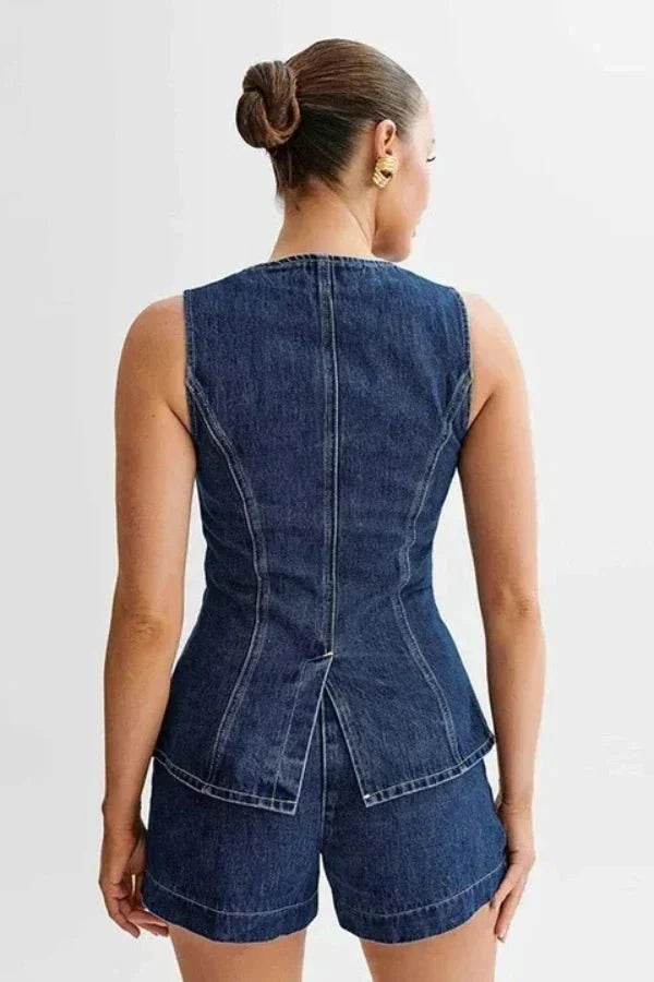 Lovia – Stijlvolle Denim Set