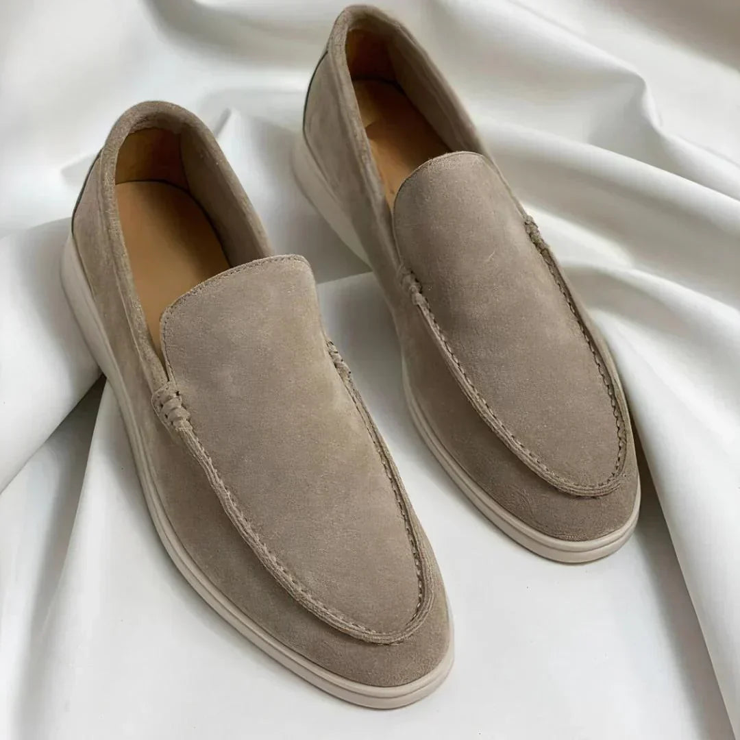Lovia — Mocassin Premium en Daim