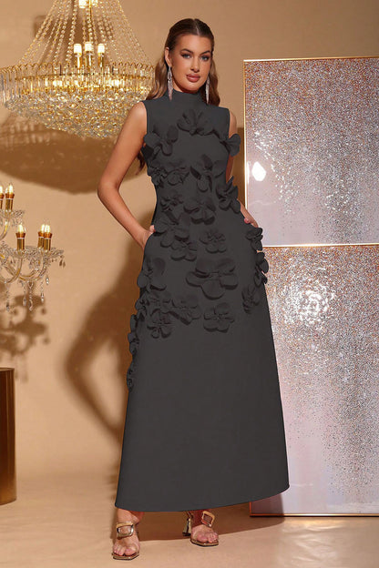 Lovia - Robe Sculpt Florale 3D