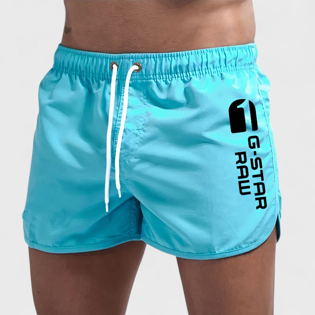 Lovia - Short de Bain Court pour Homme