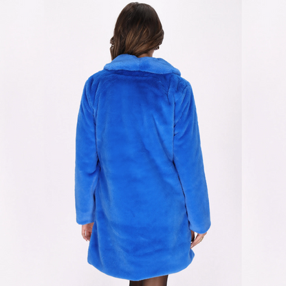Manteau d’Hiver Effet Fourrure
