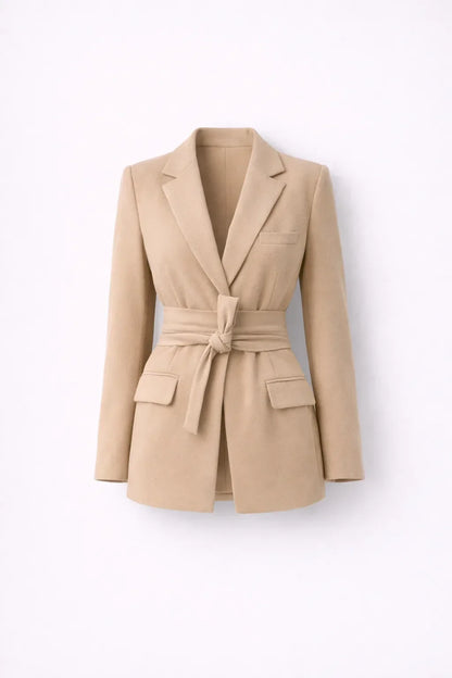 Lovia – Blazer à Nœud dès