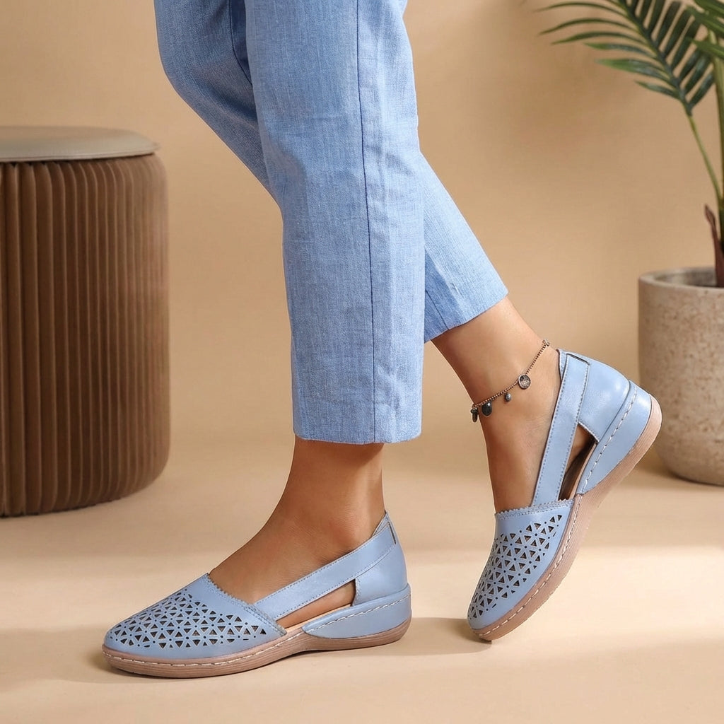 Lovia - Sandales Orthopédiques en Cuir