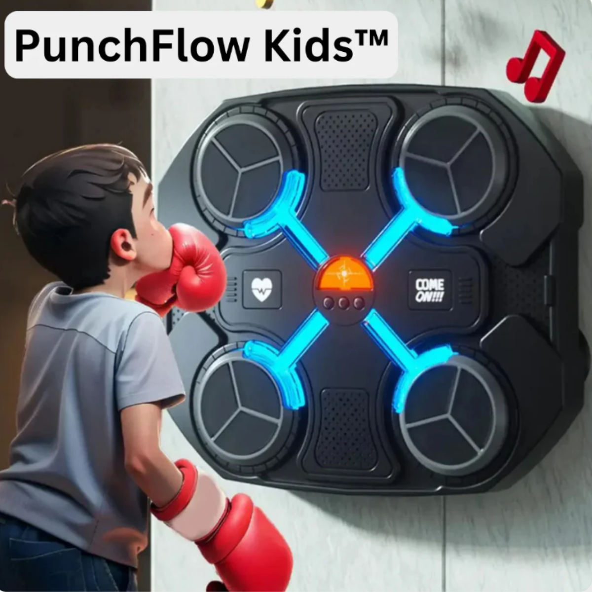 Lovia - Machine de Boxe Musicale pour Enfants