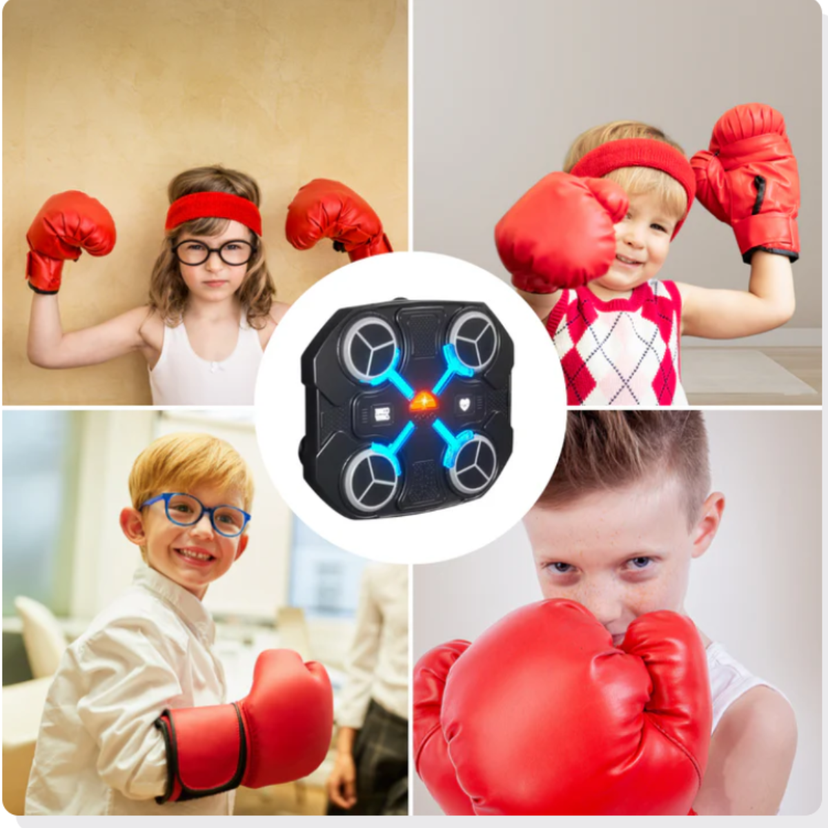 Lovia - Machine de Boxe Musicale pour Enfants