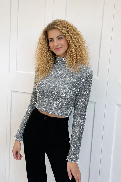 Lovia – Top à Paillettes