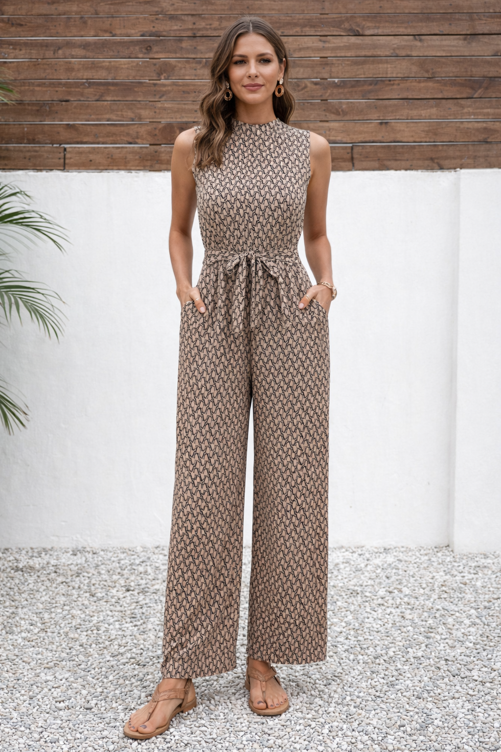 Sovana – Jumpsuit Sans Manches