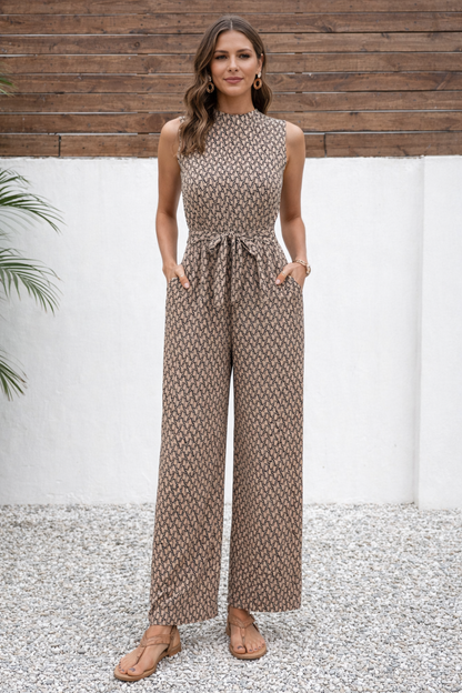 Sovana – Jumpsuit Sans Manches
