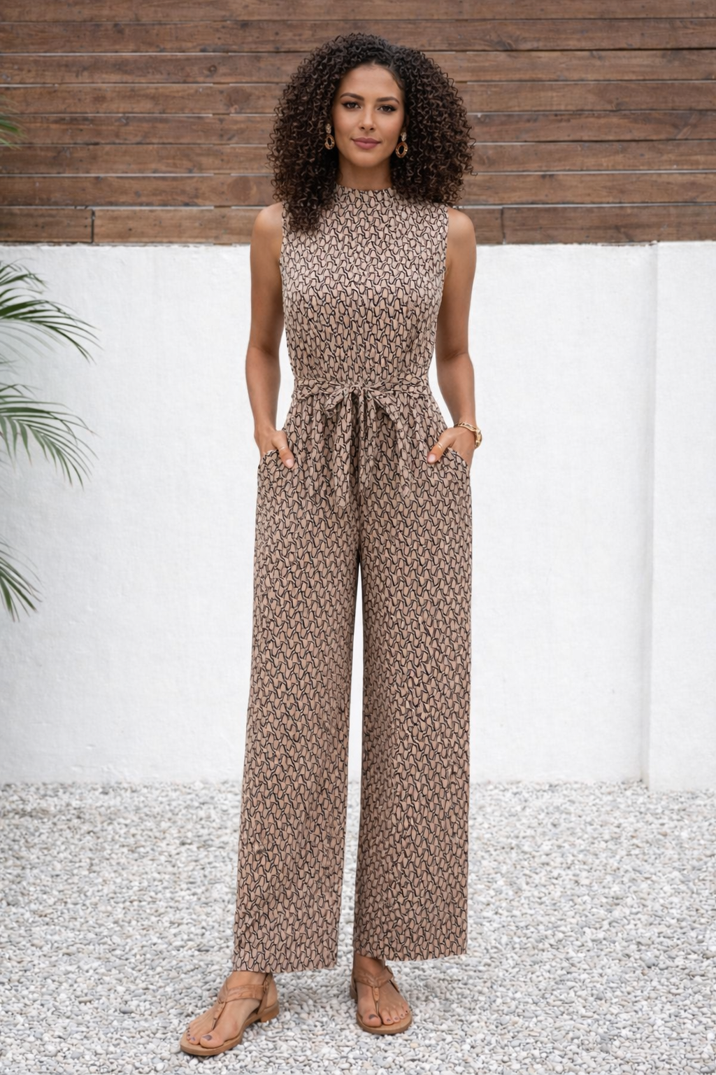 Sovana – Jumpsuit Sans Manches