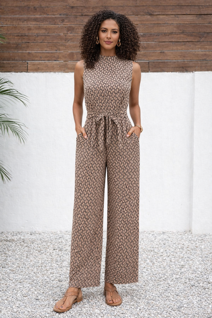Sovana – Jumpsuit Sans Manches