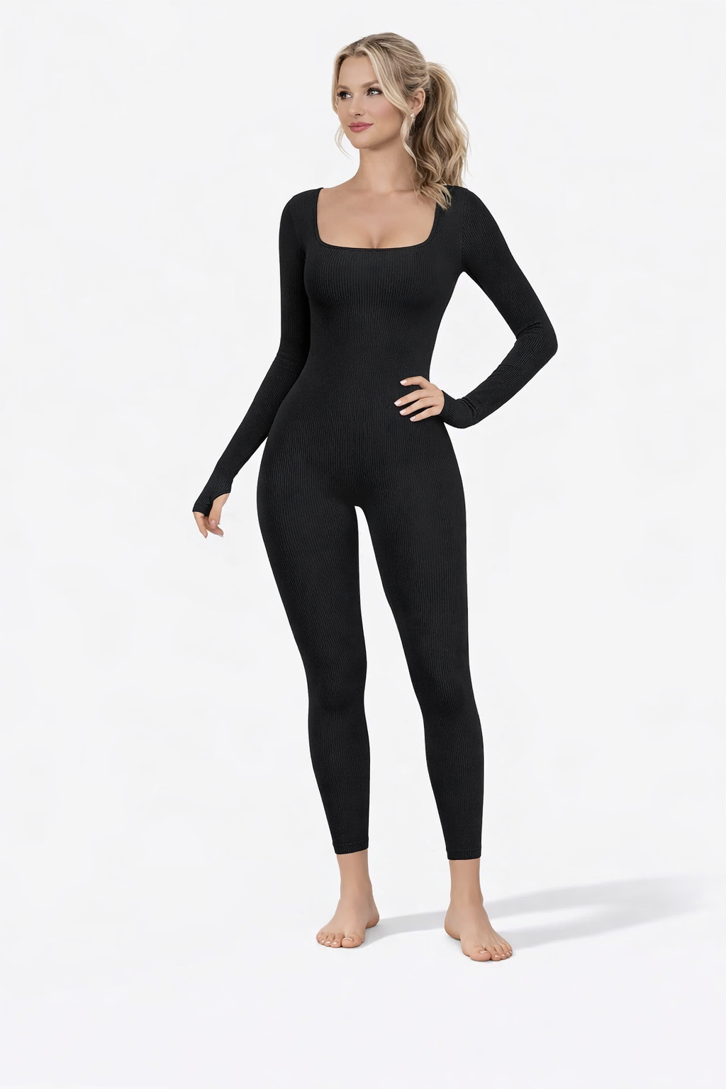 Lovia – Combinaison Contour Côtelée