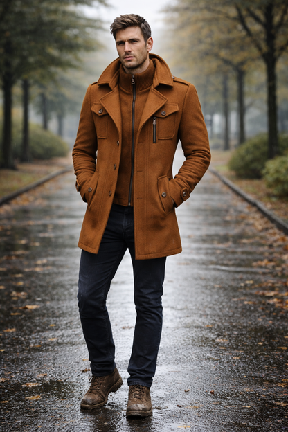 Lovia – Manteau en Laine Norden