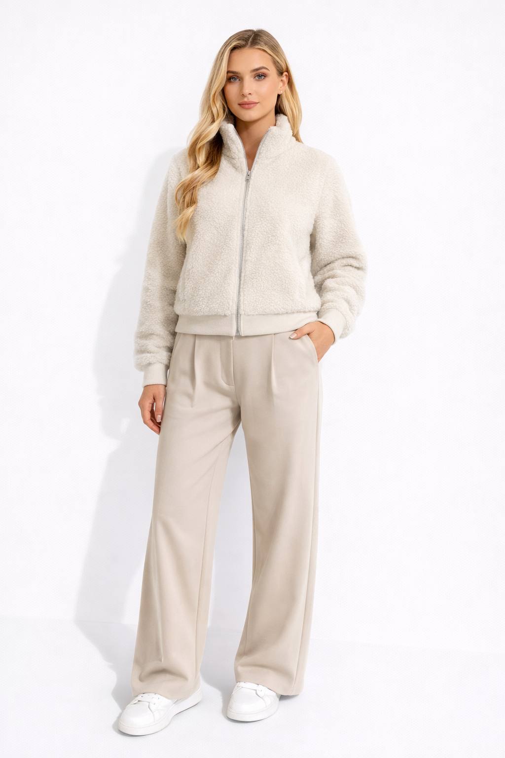 Lovia - Pantalon Taille Haute | 1+1 GRATUIT