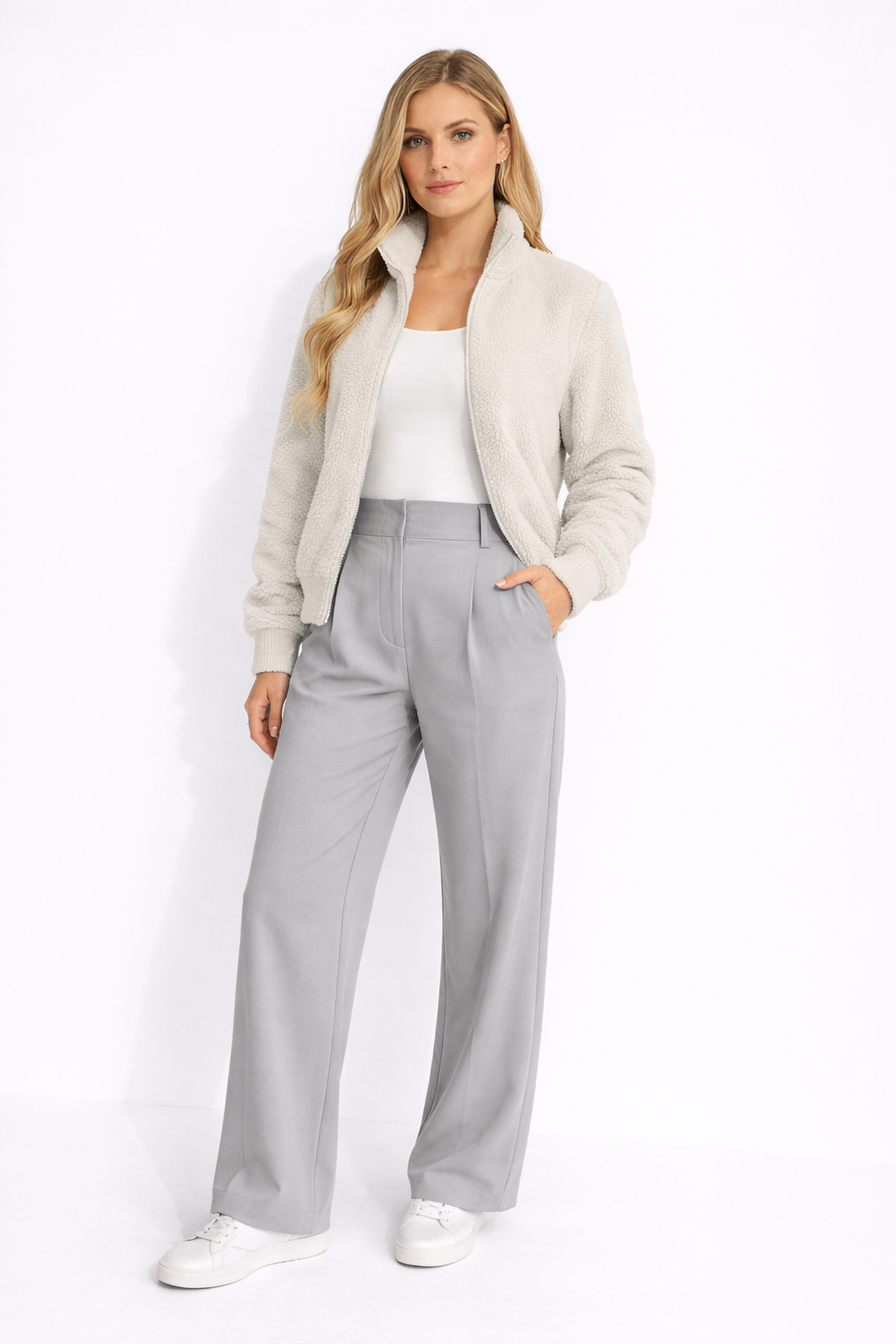 Lovia - Pantalon Taille Haute | 1+1 GRATUIT