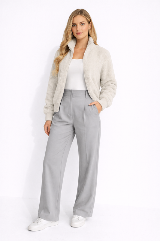 Lovia - Pantalon Taille Haute | 1+1 GRATUIT