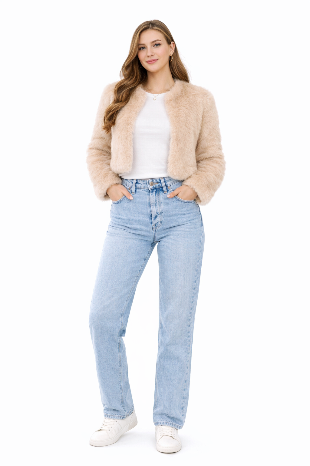 Lovia – Veste en fausse fourrure
