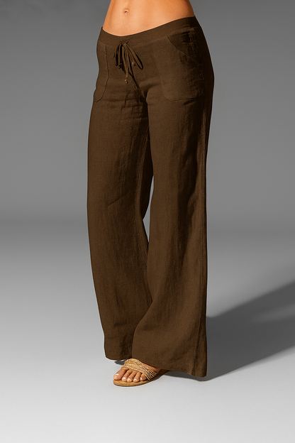 Lovia – Pantalon en Lin Aérien