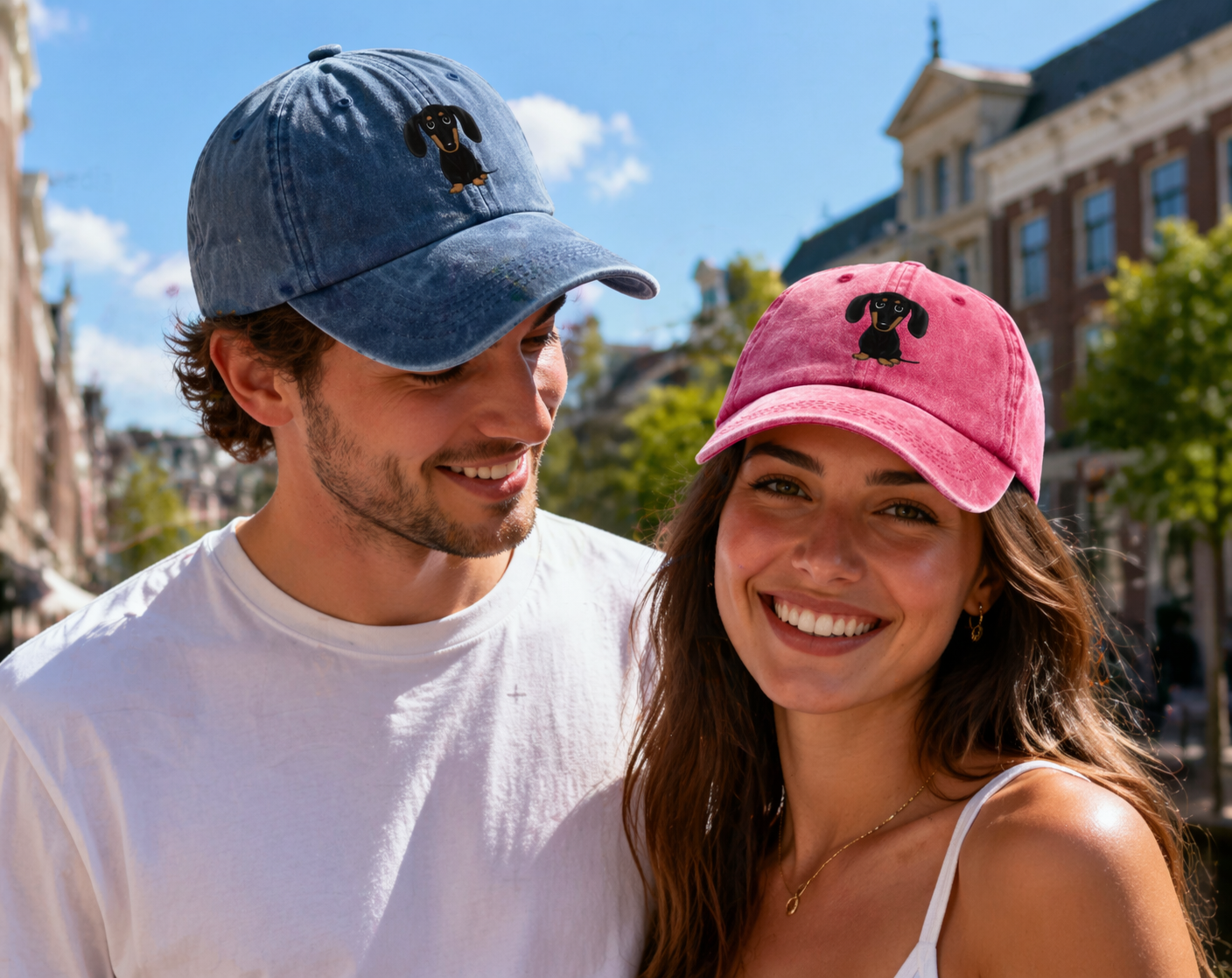 Retro Teckel Casquette Classique | 1+1 OFFERT