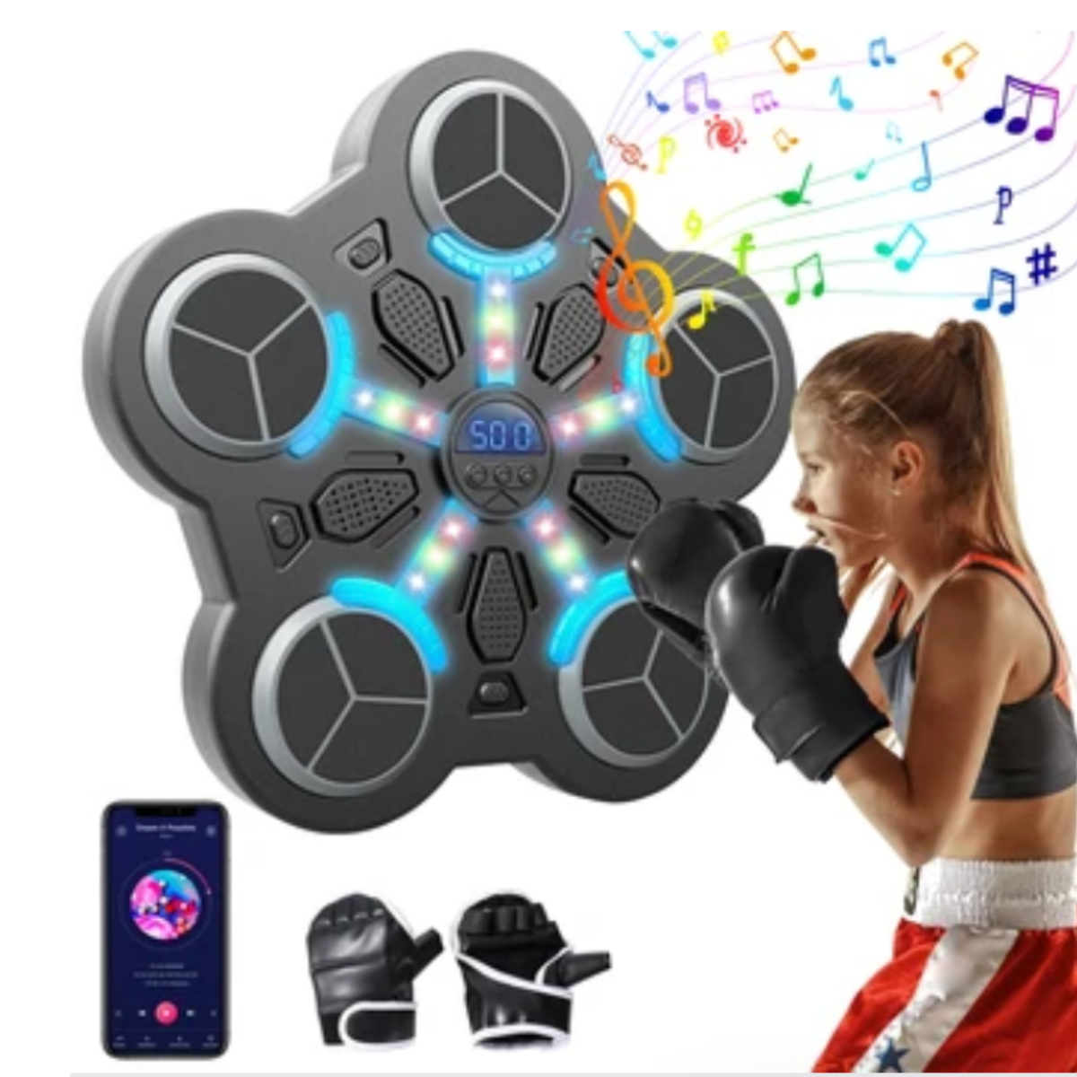 Machine de Boxe Musicale