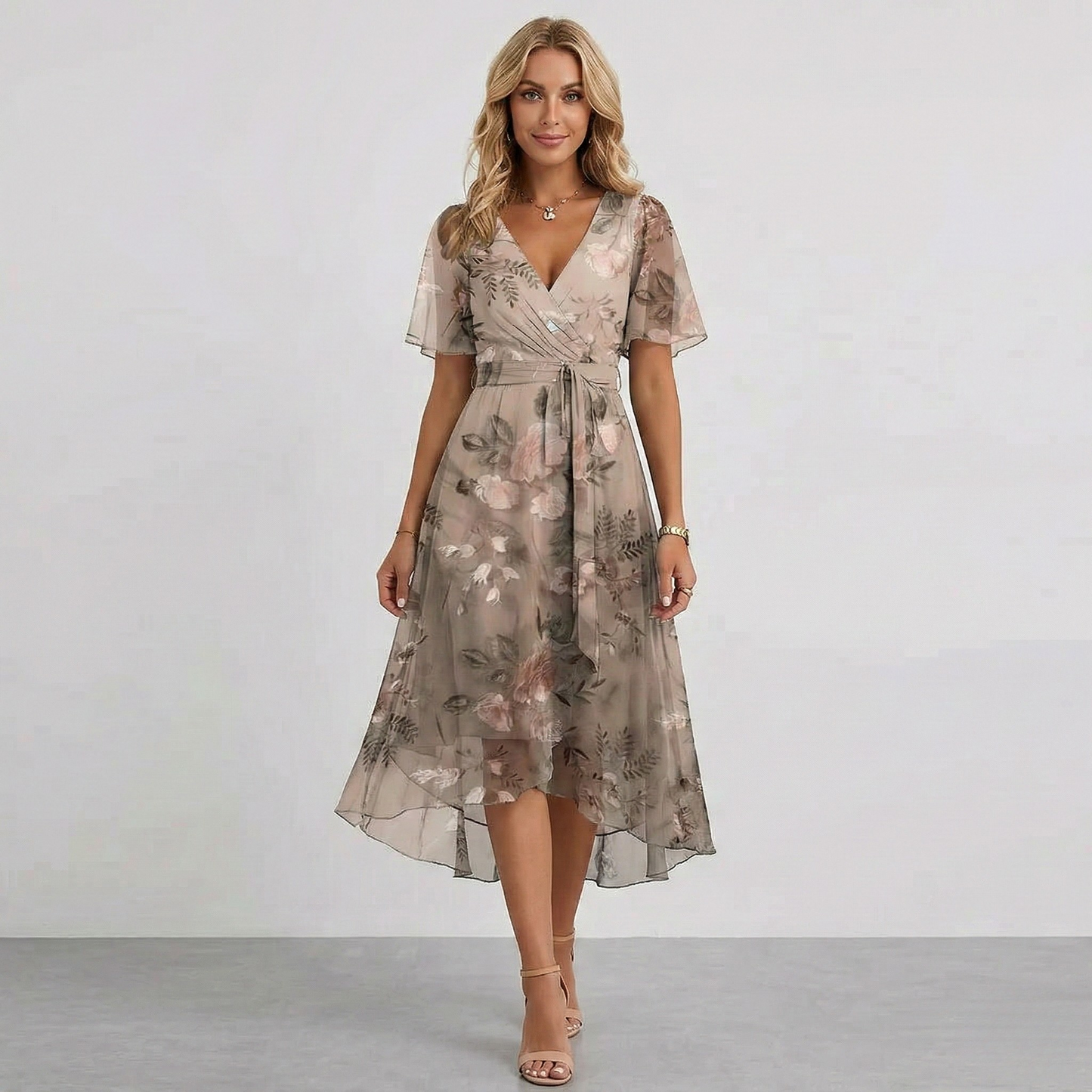 Lovia - Robe Midi d'Été