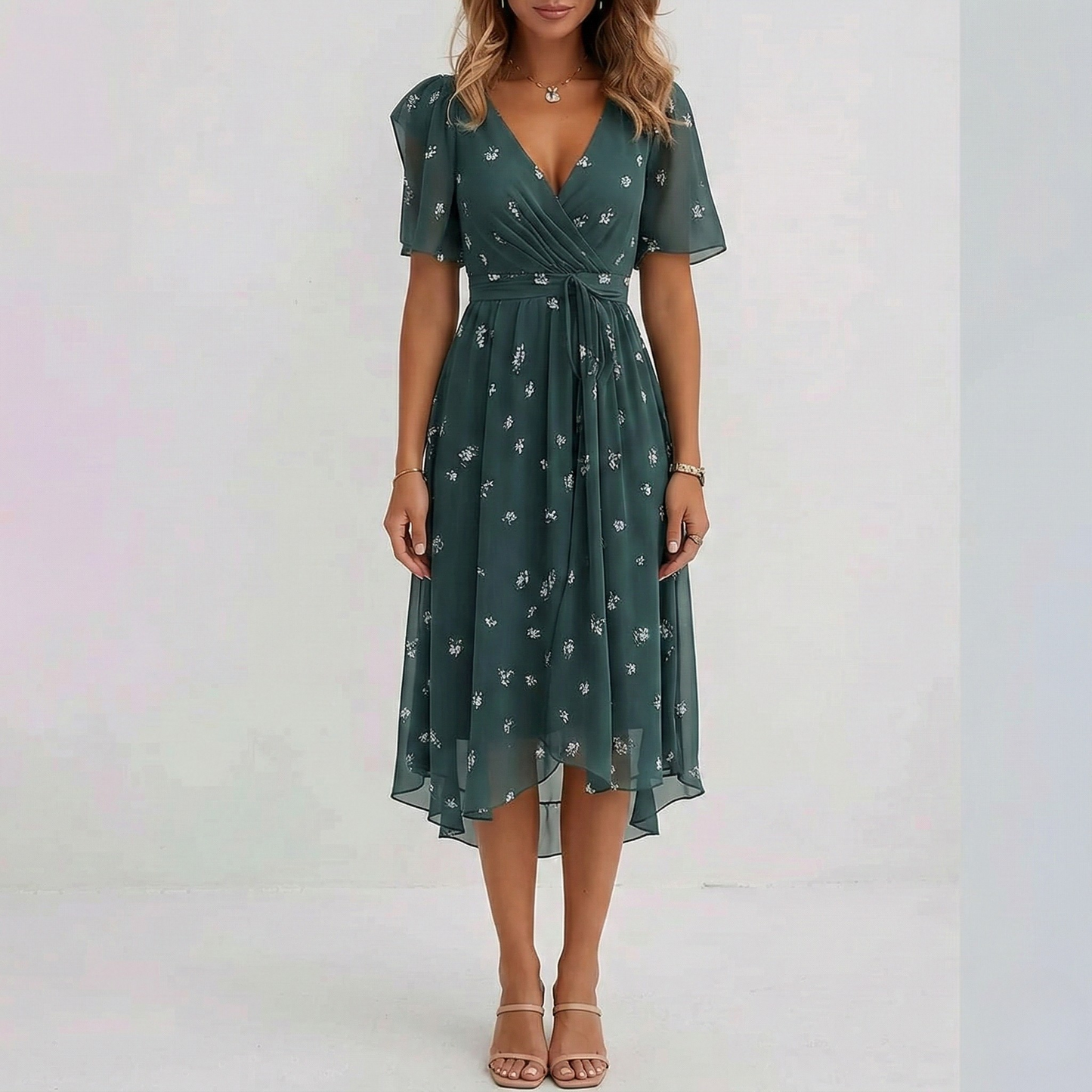 Lovia - Robe Midi d'Été