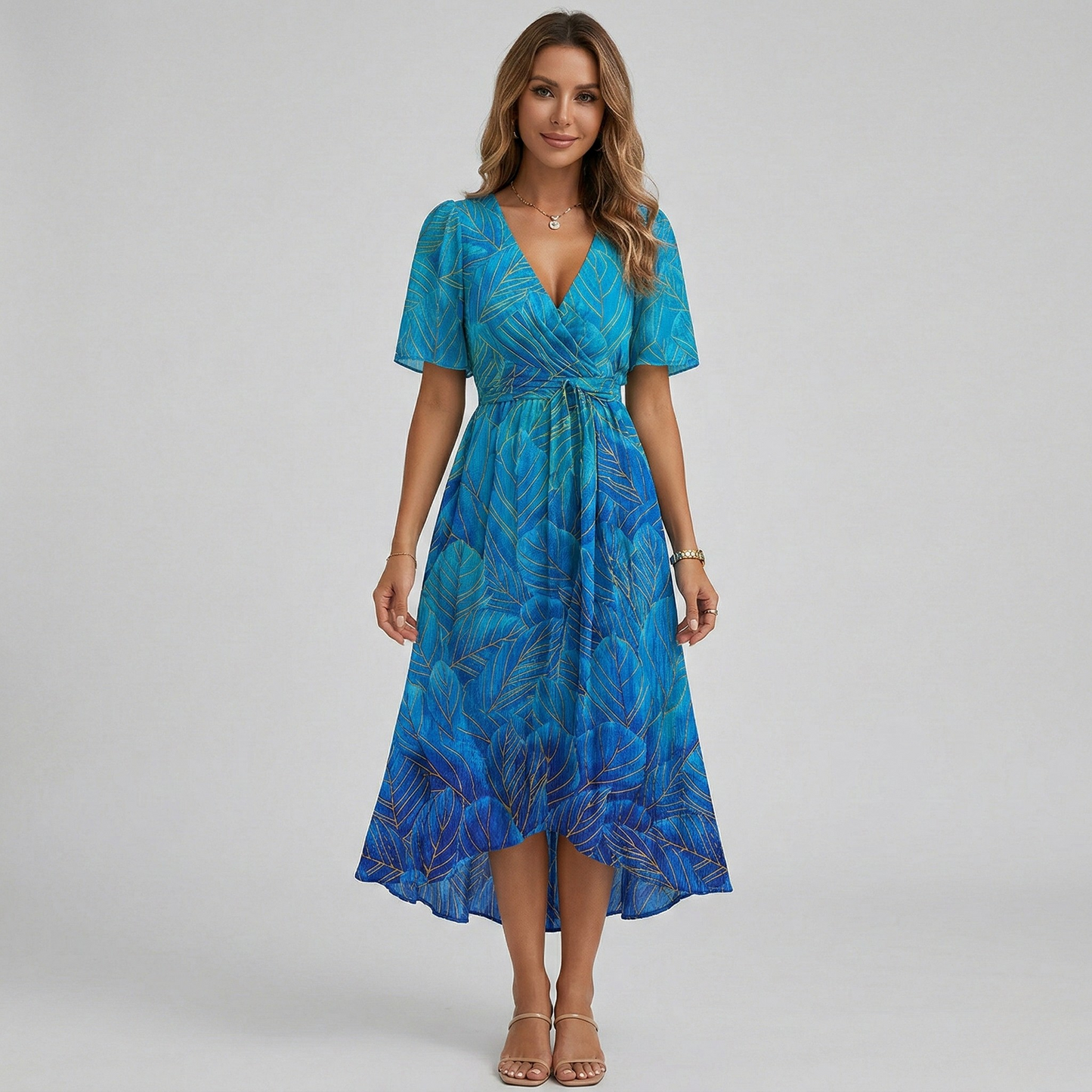 Lovia - Robe Midi d'Été