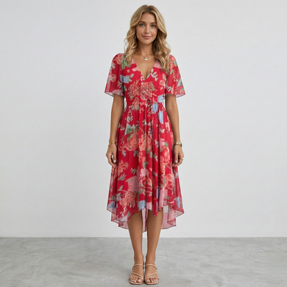 Lovia - Robe Midi d'Été