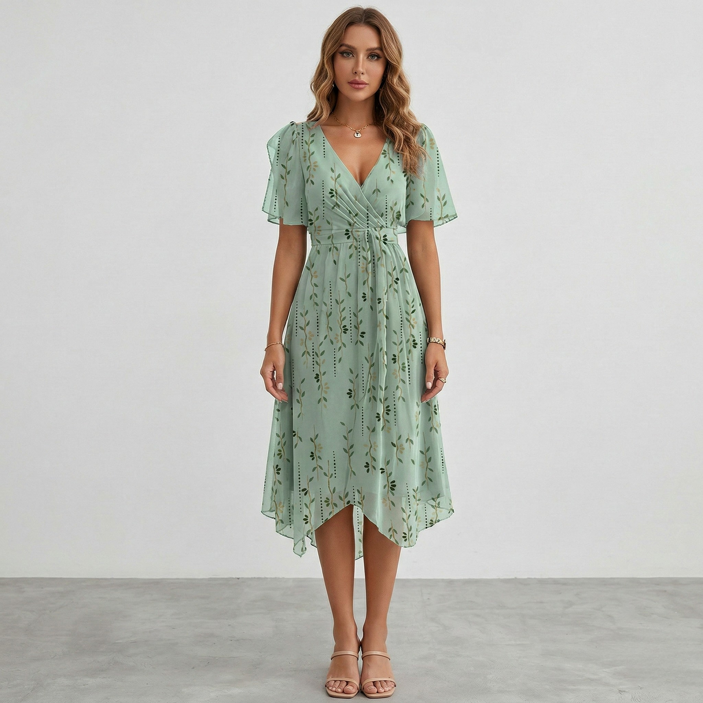 Lovia - Robe Midi d'Été