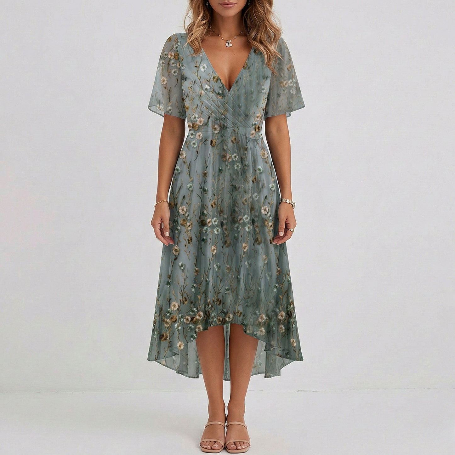 Lovia - Robe Midi d'Été