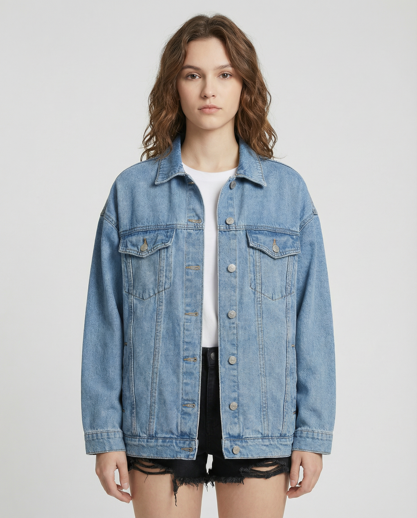 Lovia - Veste en Jean Oversize