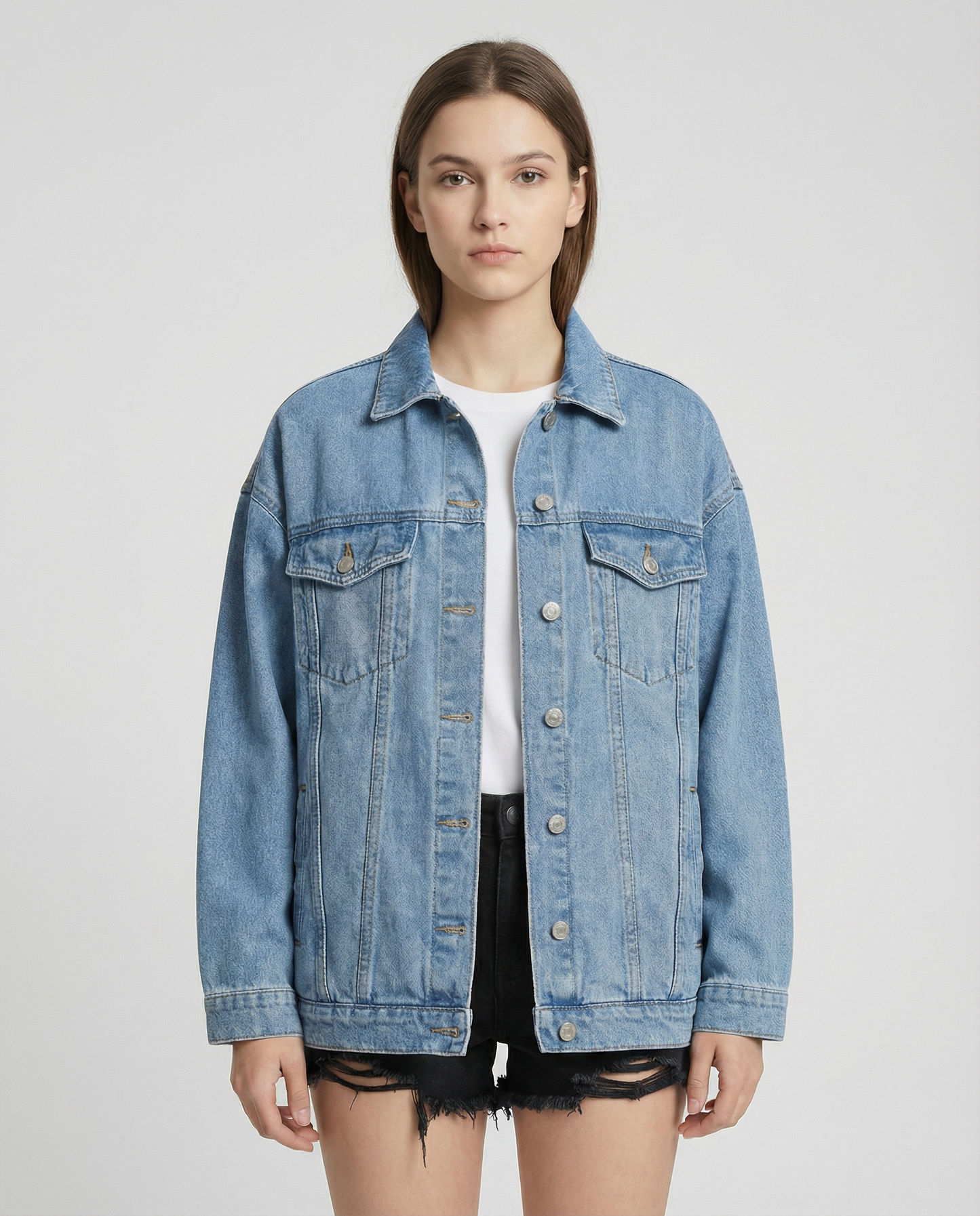 Lovia - Veste en Jean Oversize
