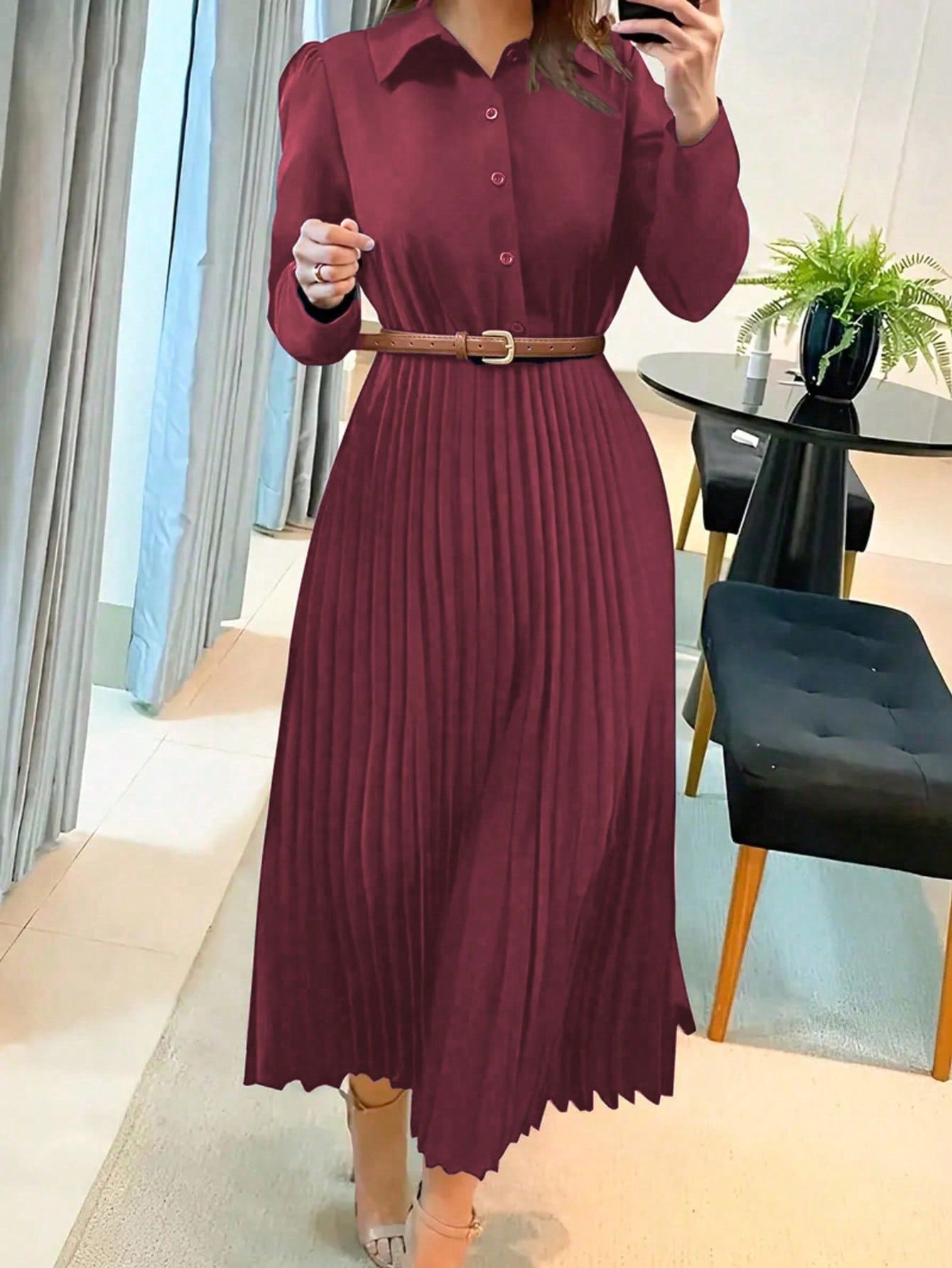 Lovia – Robe Plissée