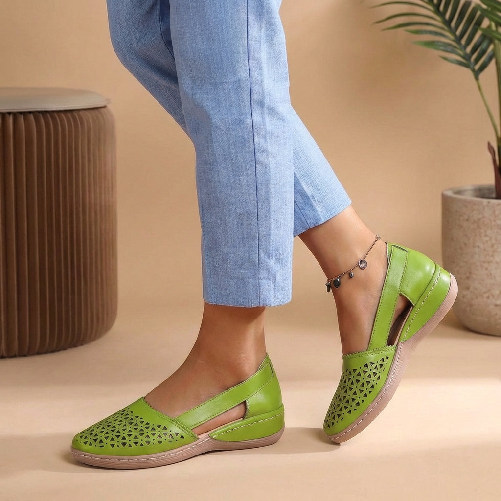 Lovia - Sandales Orthopédiques en Cuir