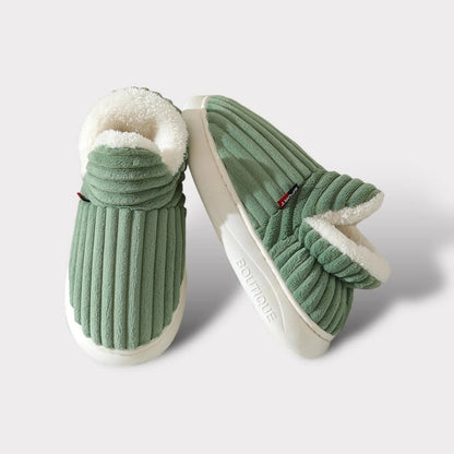 Lovia – Pantoufles Fleece CozyComfort | 1+1 GRATIS