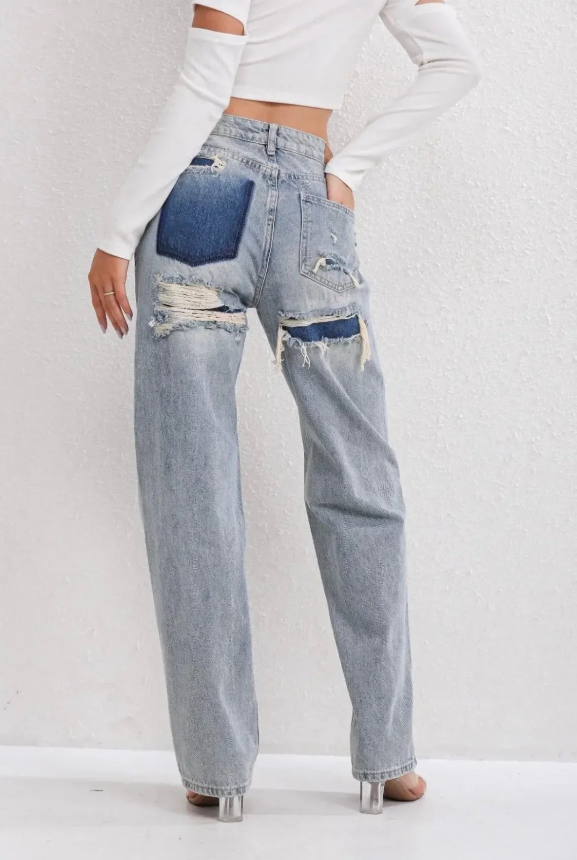 Camille – Pantalon Taille Haute