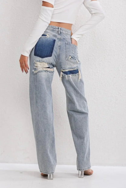 Camille – Pantalon Taille Haute
