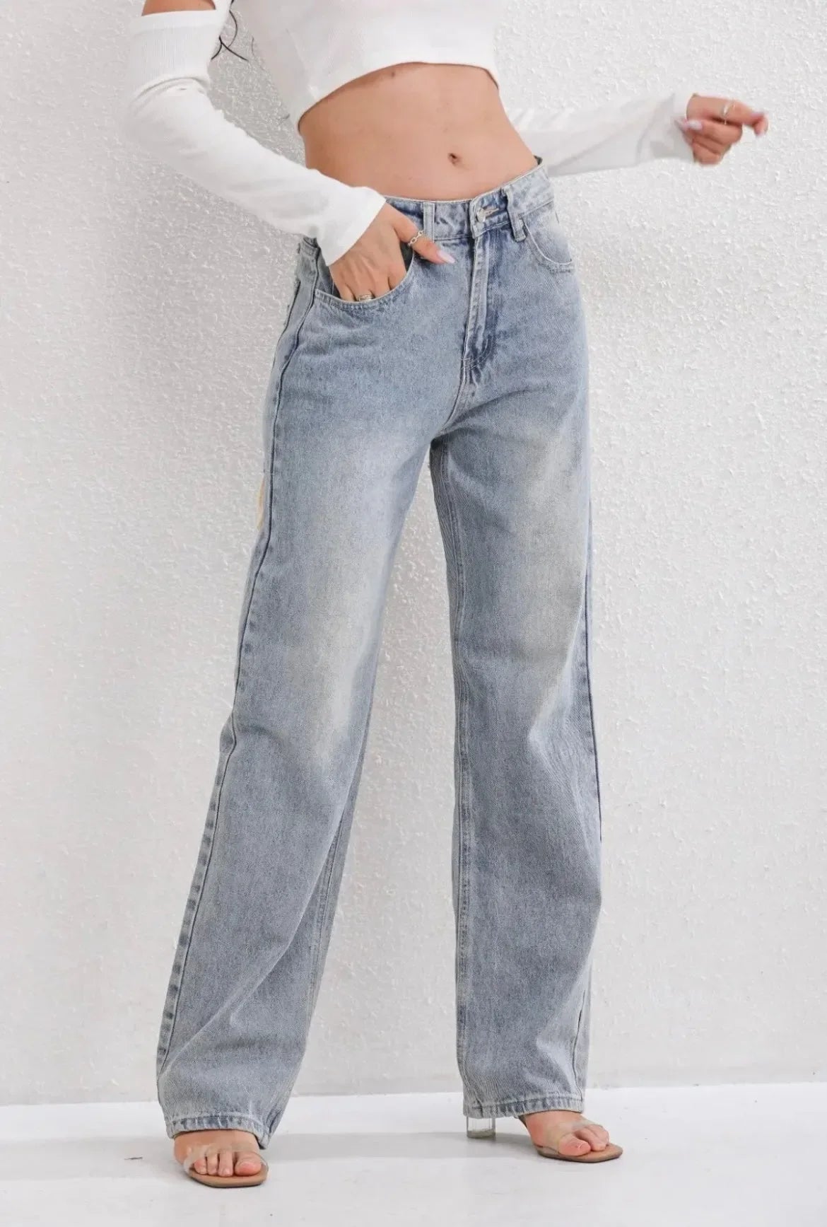 Camille – Pantalon Taille Haute