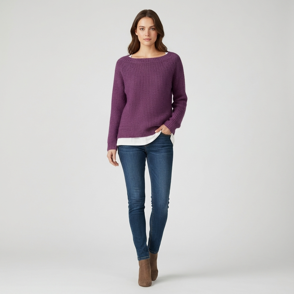 Lovia – Pull en Laine Mérinos pour Femme